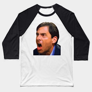 Screaming Michael Baseball T-Shirt